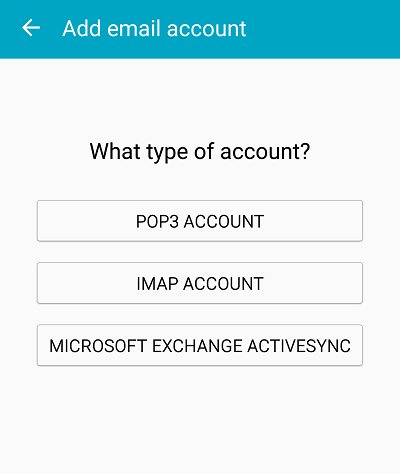 Account type